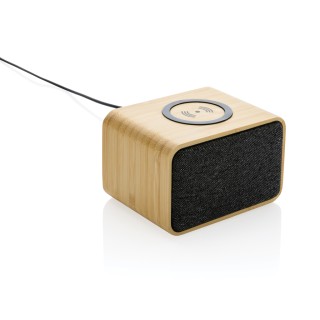 Altavoz de bambú inalámbrico de 5w reciclado personalizado